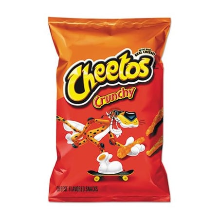 Frito-Lay Cheetos, Crunchy Cheese Flavored Snacks, 2 Oz Bag, 64PK 44366